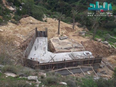 برطعة | الاحتلال يخطر بهدم نبع الماء خلال ساعات اليوم الثلاثاء